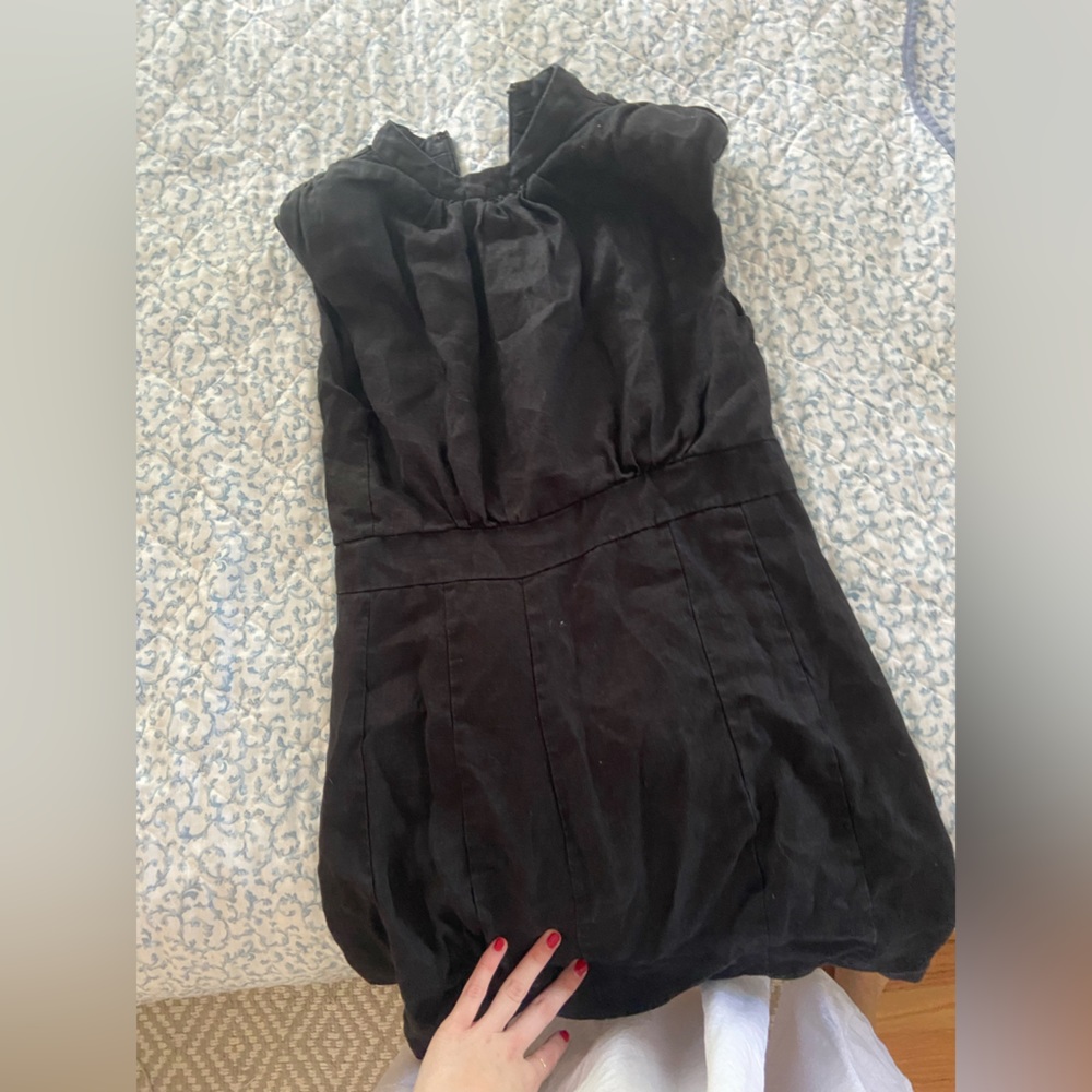 Dissh linen mini dress